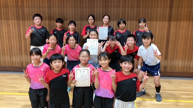 第47回小松市長杯団体選手権大会【小・中学生の部】結果案内